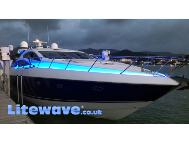 Waterproof LED Strip Light for Yacht and Marine applications